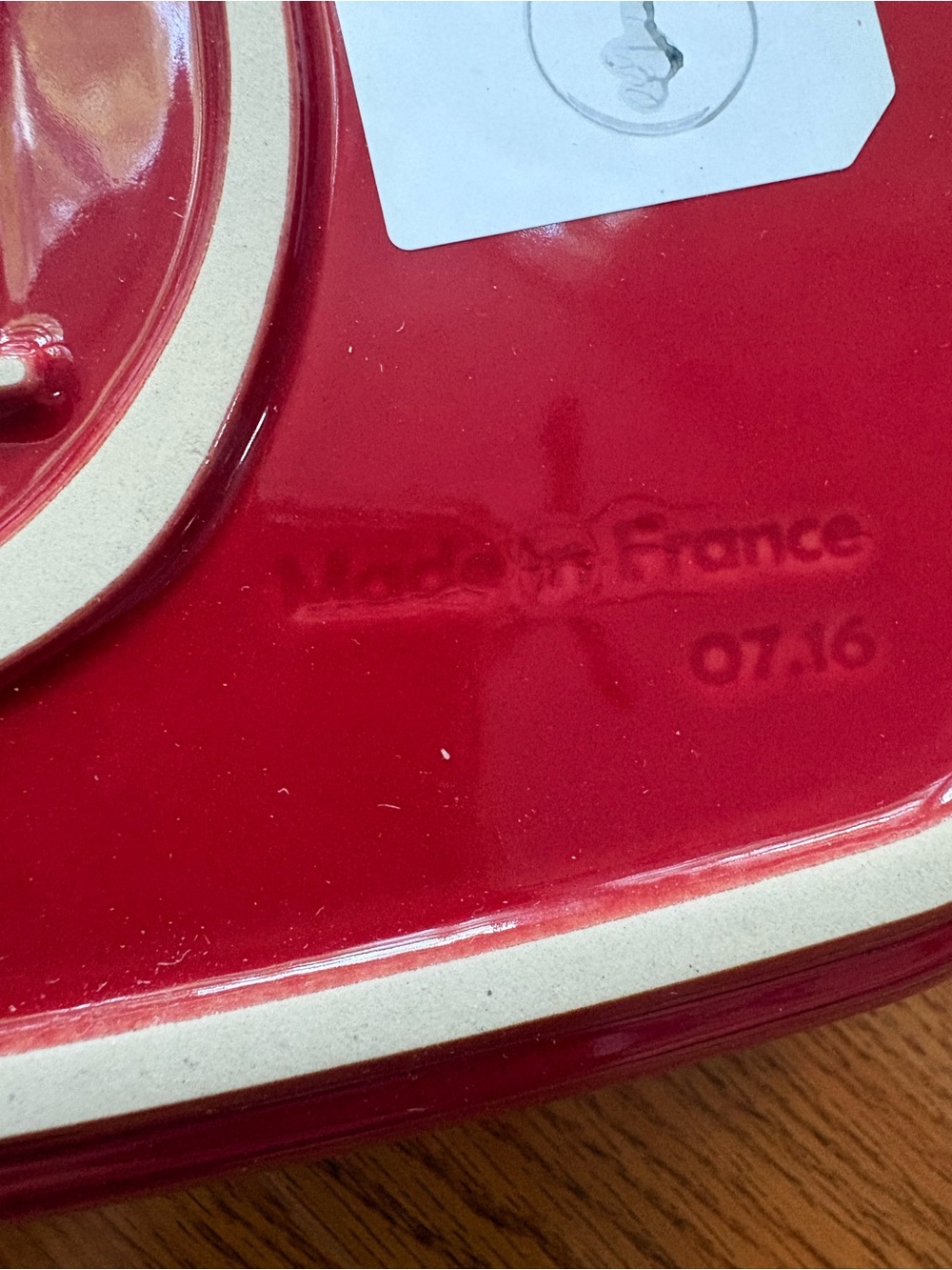 Emily Henry Red Ceramic Rectangular Baking Dish - Picture 4 of 12